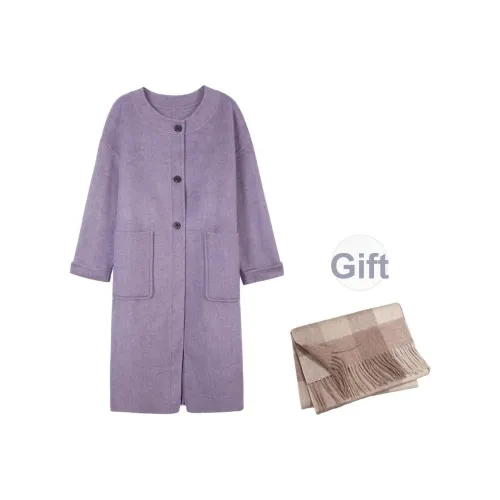 DITB Фиолетовое Женское Пальто