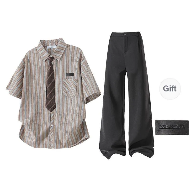 OGEK Shirt Matching Sets Unisex-5