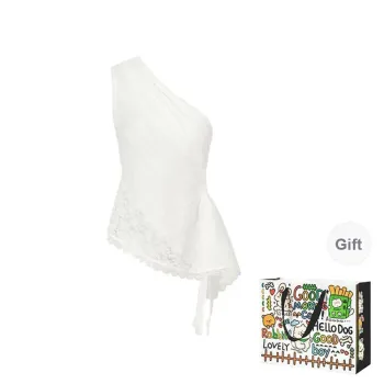 DEDY T Shirts Women's White Shopping Bag