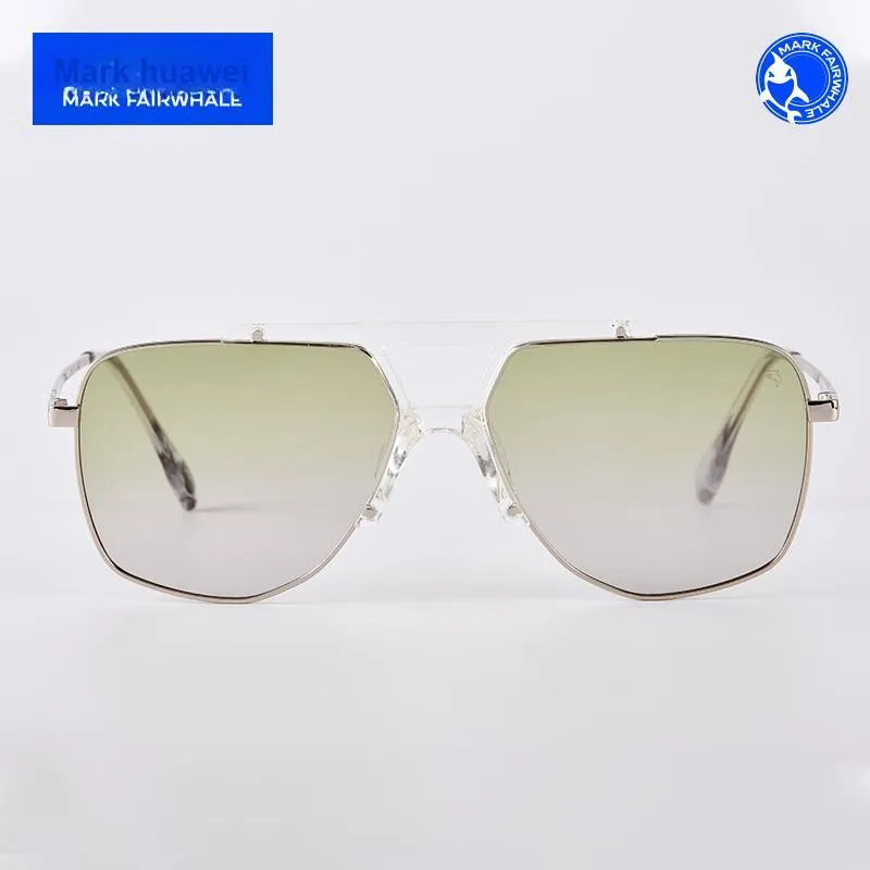FAIRWHALE Alloy TR90 Aviator Sunglasses Men's-7