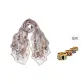 Gray Silk Scarf Buckle Box (Random 1 Pc)