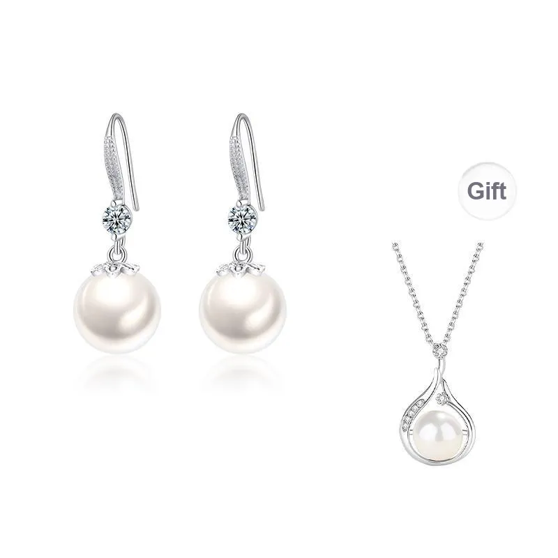 ETAHLOVE Sterling Silver Earrings Women's-5