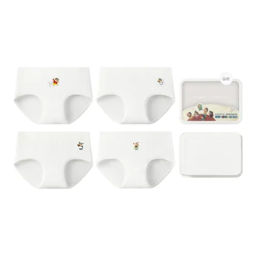 Gongdie x LABIXIAOXIN LIANMINGKUAN Женское нижнее белье 4 штуки