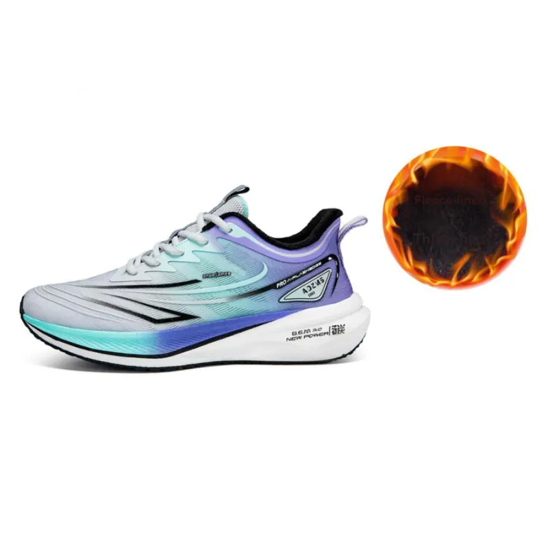 ANDEZHANMUSI Cushioning, Abrasion Resistant, Slip Resistant Low Top Marathon Running Shoes Unisex-10