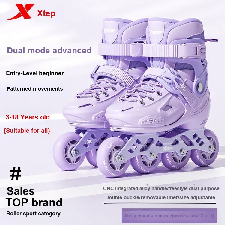 XTEP Inline Skates Roller Skating Kids'-26
