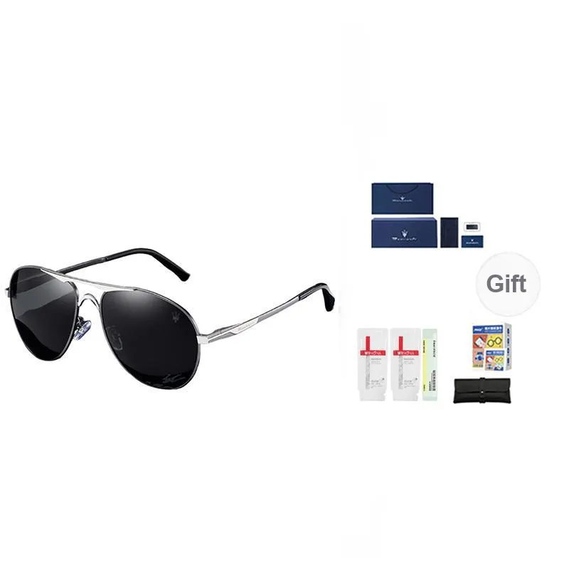 Maserati Aviator Sunglasses Unisex-15