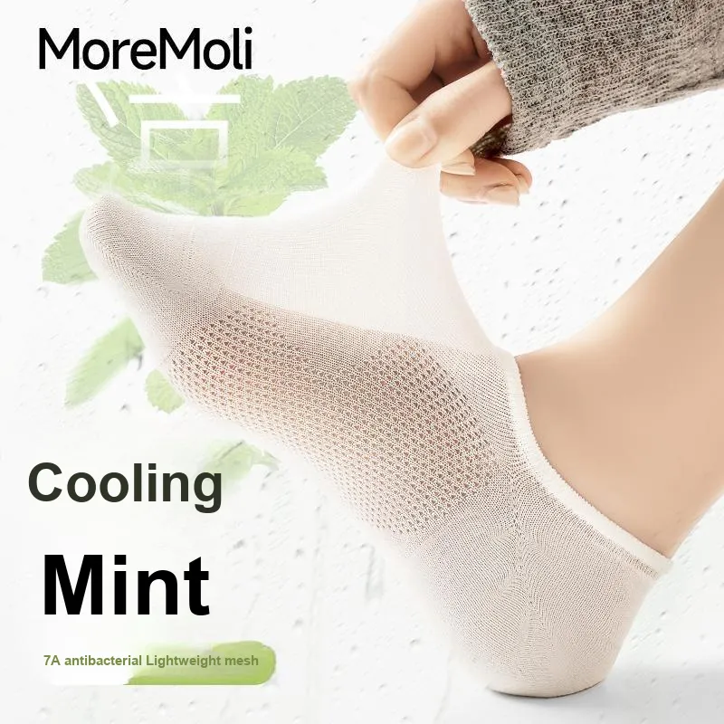 Moremoli No Show Socks Women's 3 Pack-1