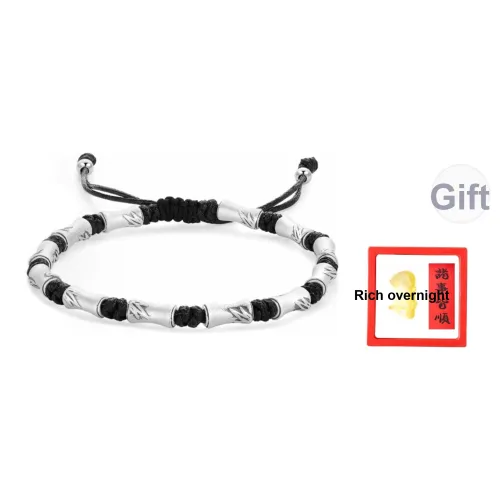 Zheng Tai Fook Сплав Браслеты Унисекс