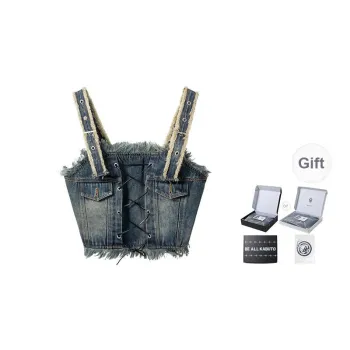 BE ALL KABUTO Camisole Women's Denim Blue