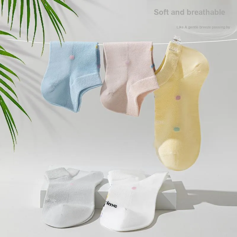 MIIOW Trend Party Series Ankle Socks Women's Shopping Bag 3 Pack-5