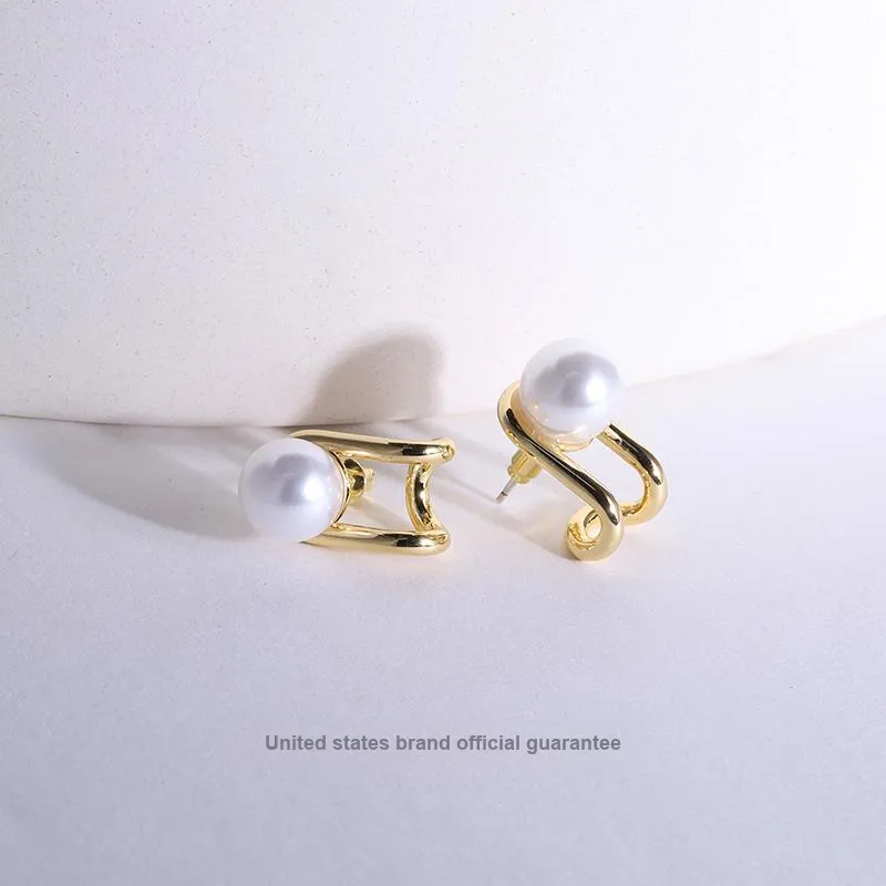 IDOKAWA Eco Friendly Brass Earrings Women's-2