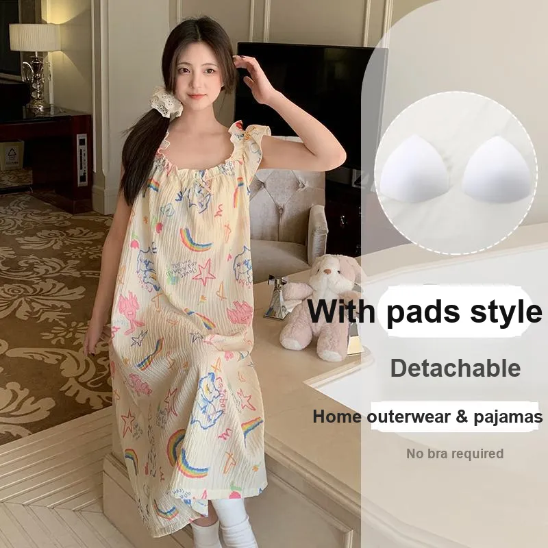 OUSHIBO Nightgown Women's Image Color-1