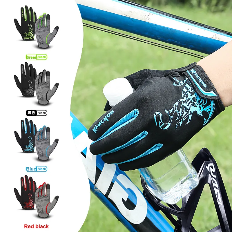 HNJ Riding Equipment Cycling Glove Unisex SBR, Microfiber, Lycra-2