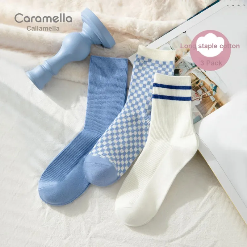 Caramella Women's Mid Calf Socks-14
