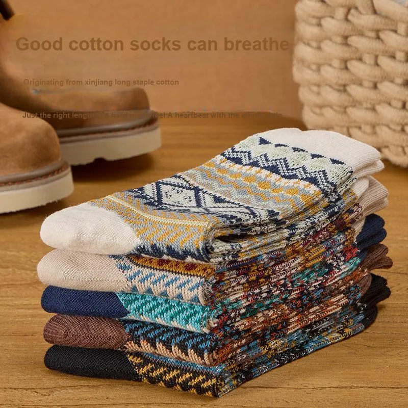 ZEROIN Mid Calf Socks Unisex 3 Pack-4