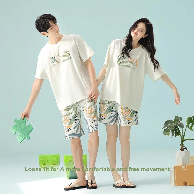 Qin Jing Pajama Set Unisex White-7
