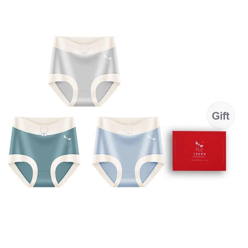 RED DRAGONFLY Cotton Panties Women's Gift Box Combination-14