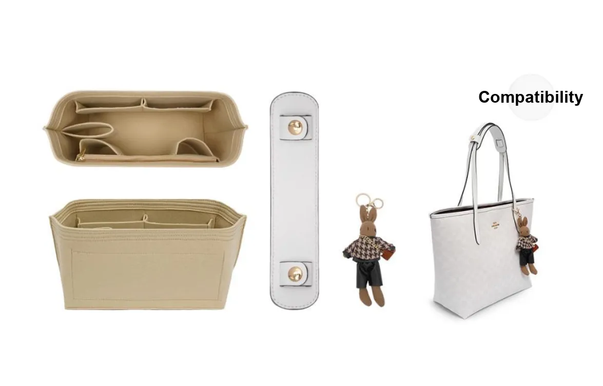 GUYI Felt Bag Accessory Women's Glacier White/Beige