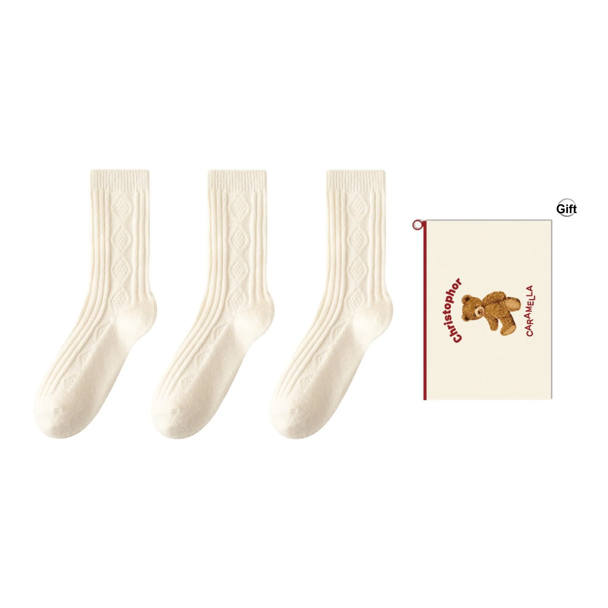 Caramella Unisex Mid-Calf Socks