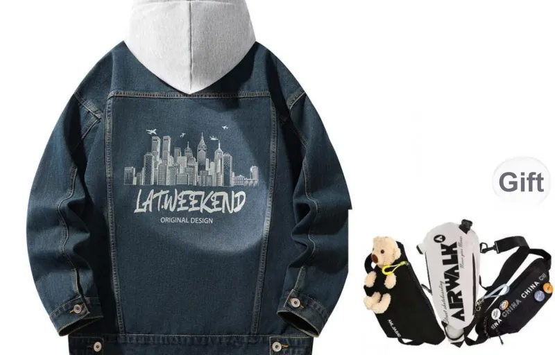LA'T.WEEKEND Denim Jacket Unisex-79