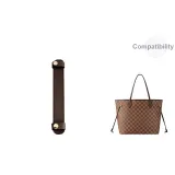 Dark Brown Stress Relief Shoulder Strap Pad, 23cm Length[Upgraded ☆ More Invisible]