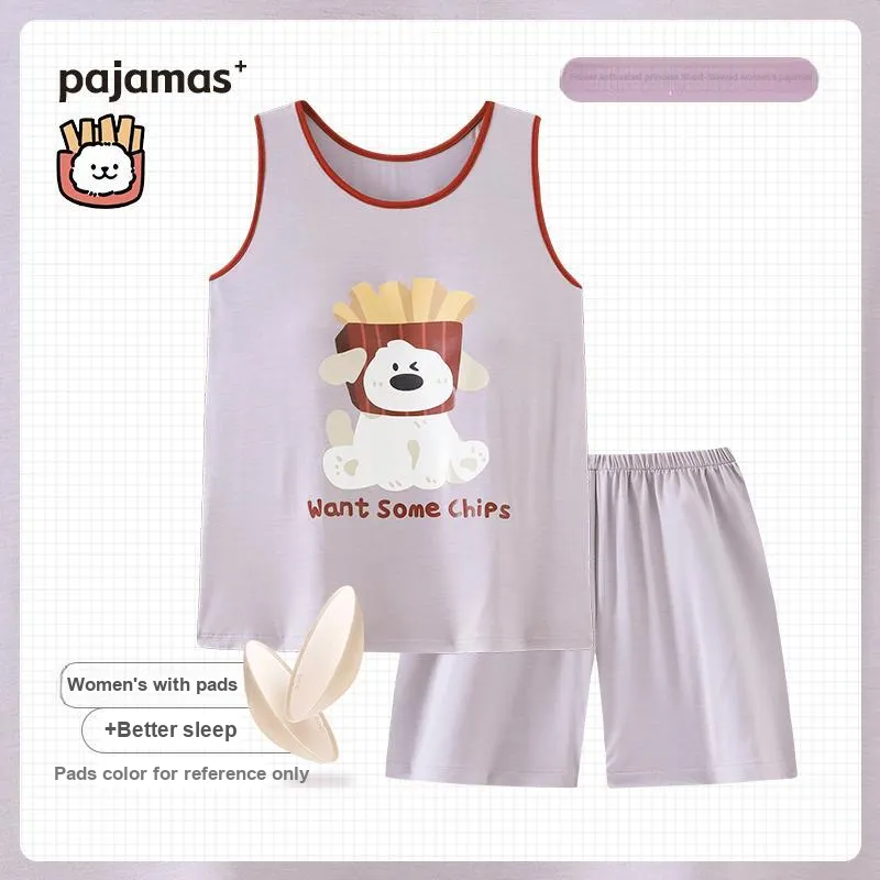 ROMANTIC·SPRING Pajama Set Women's Image Color-1