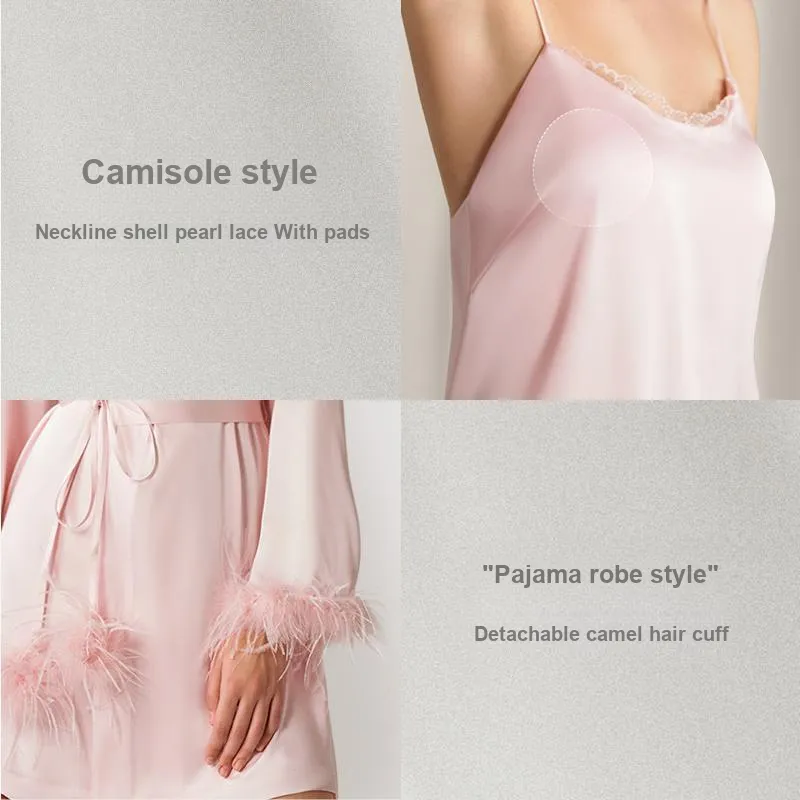Ubras Minimalist And Light Luxury Collection Nightgown Women's-16