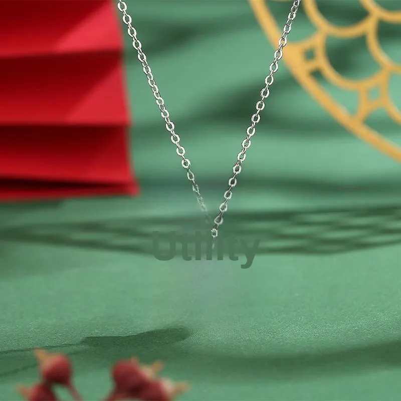 Strange S925 Silver Necklaces Women's-1