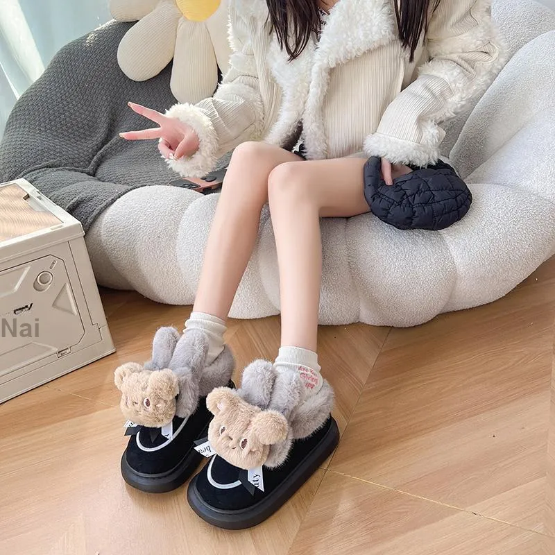 ABCYLM Thermal Short Snow Boots Women's-11