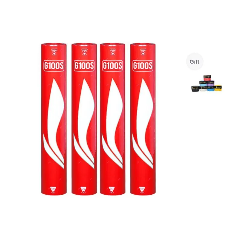 LiNing G100S Goose Feather Shuttlecock 12 Pack Goose Feather Competition And Training Specific Shuttlecocks-28