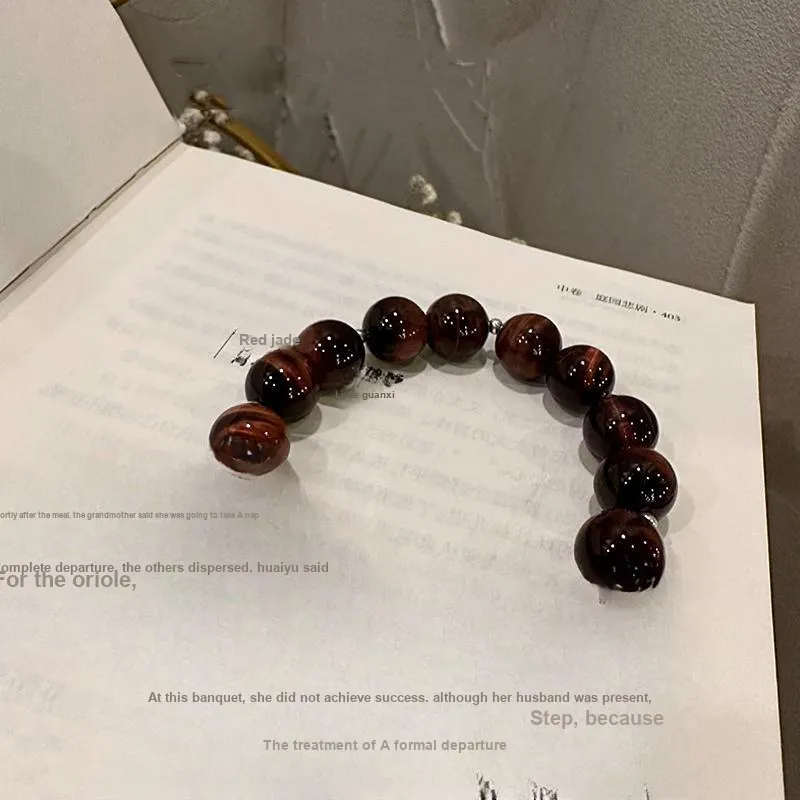 MAGICPOLE Tiger's Eye Stone Bracelets Unisex-1
