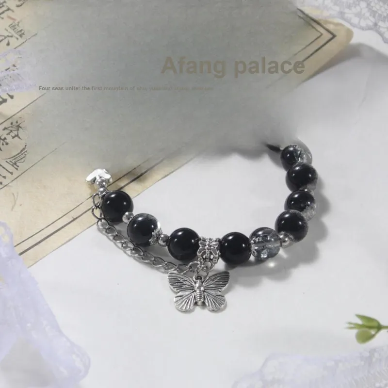 MEOBURLIY Colored Glaze Bracelets Unisex-2