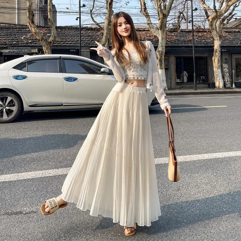 ZCDECO Casual Long Skirt Women's-16