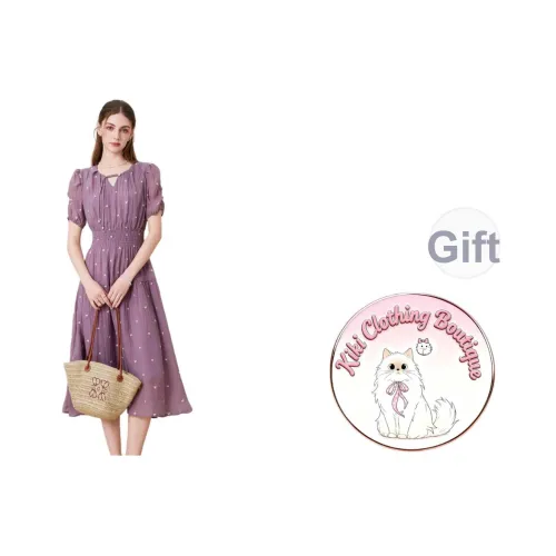 Kiki Clothing Boutique Короткое платье с короткими рукавами женское