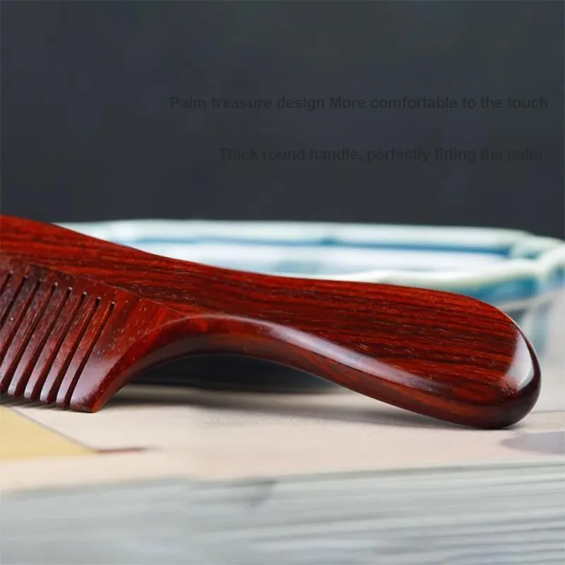 DALONG Rosewood Wooden Comb Unisex-3