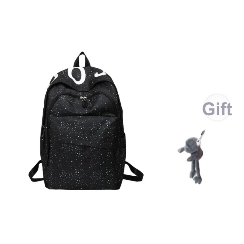 BRABOSTON Oxford Backpack Unisex Black/White-0