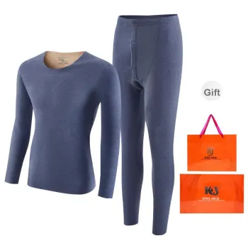 KJ Thermal Set Men's Royal Blue
