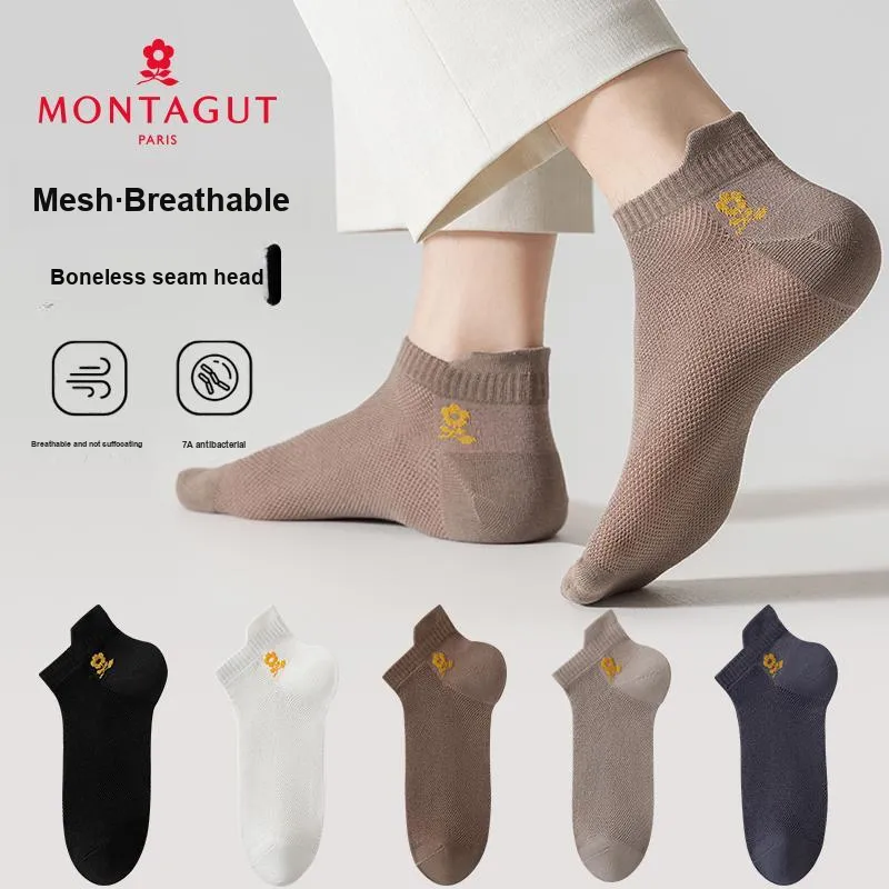 Montagut Mid Calf Socks Men's 5 Pack-4