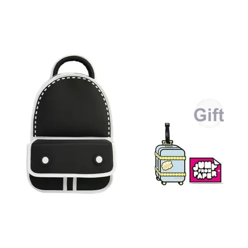 JumpFromPaper Полиэстер Рюкзак Унисекс Изумрудно-зеленый Матча Пудра Винтажный синий Красный Желтый Черный