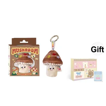 VANWALK Plush Doll Keychain Pendant Small Storage Accessories Trumpets Unisex Multicolor