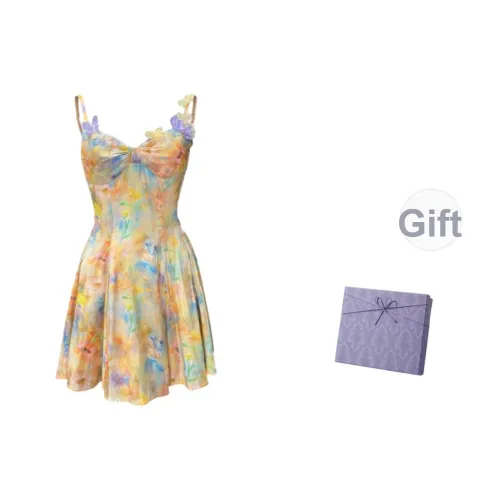 DITB Желтый Женские Слиплатья