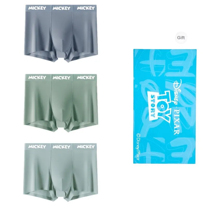 Disney Mickey Series Underpants Men's Shopping Bag Combo Set-17