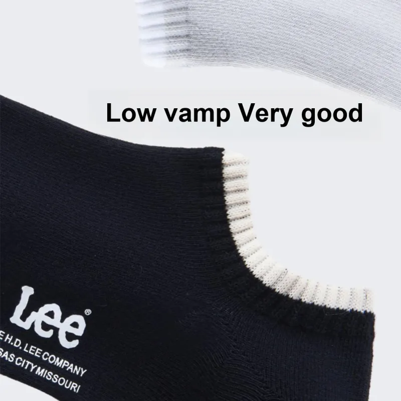 Lee Ankle Socks Unisex 9 Double Loads-1