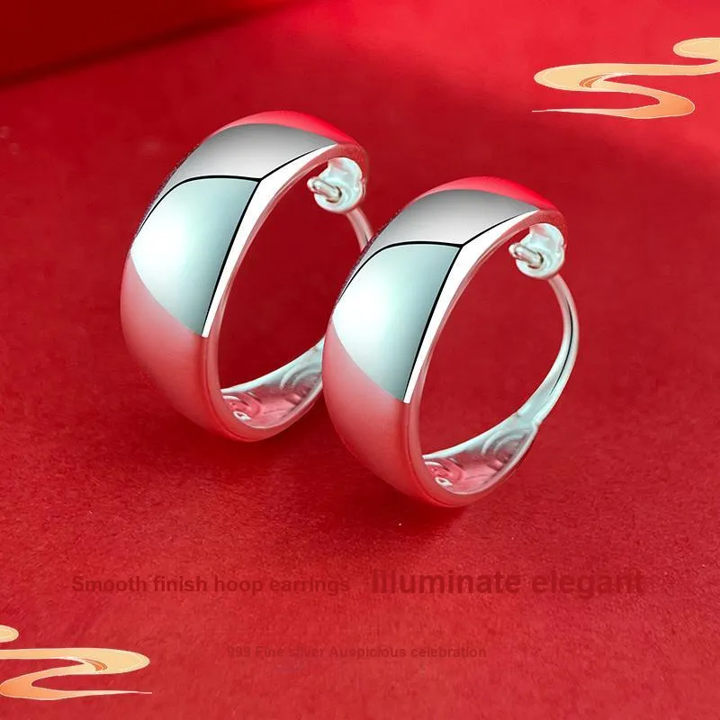 COISE 999 Fine Silver Earrings Women's-1