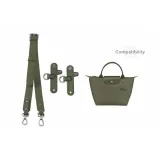Longchamp Small (Forest Green) Adjustable 79-108cm+Free Perforated