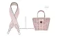 MCM Basket Bag Pink 3.8 Width 65cm with 2 Metal Protective Rings*