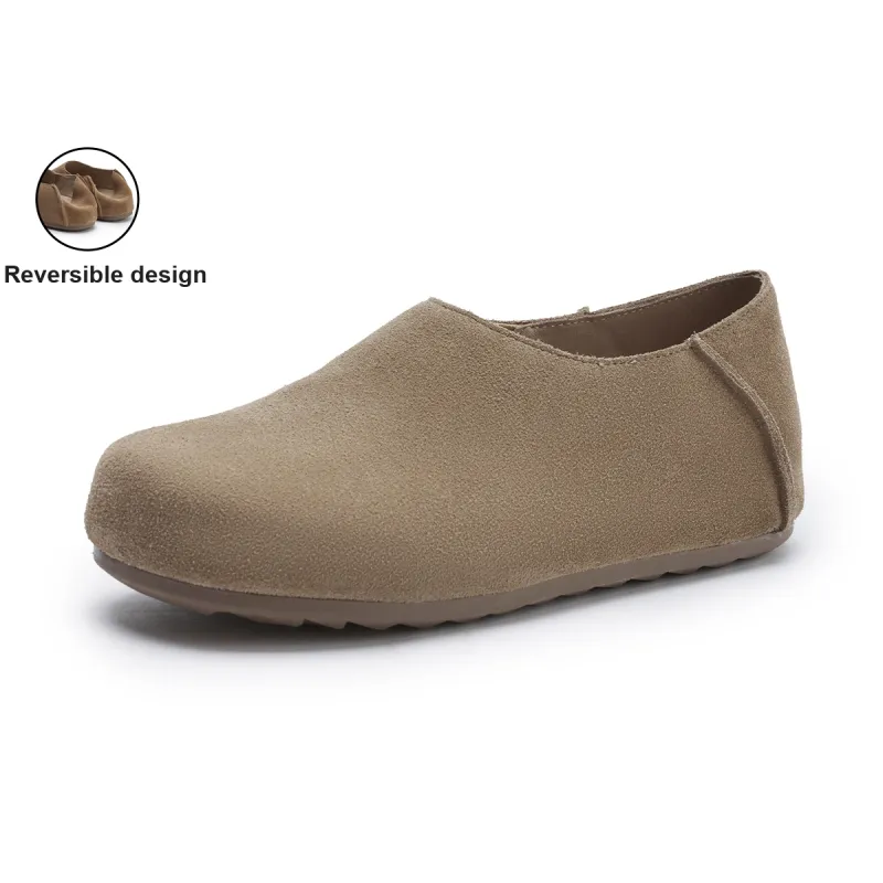 Hotwind Pinecone Grey Series Reversible Birkenstock Shoes Women's Casual Shoes Women's-11