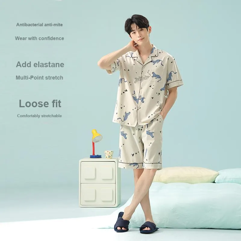 PBENO PD Pajama Set Men's Image Color-2