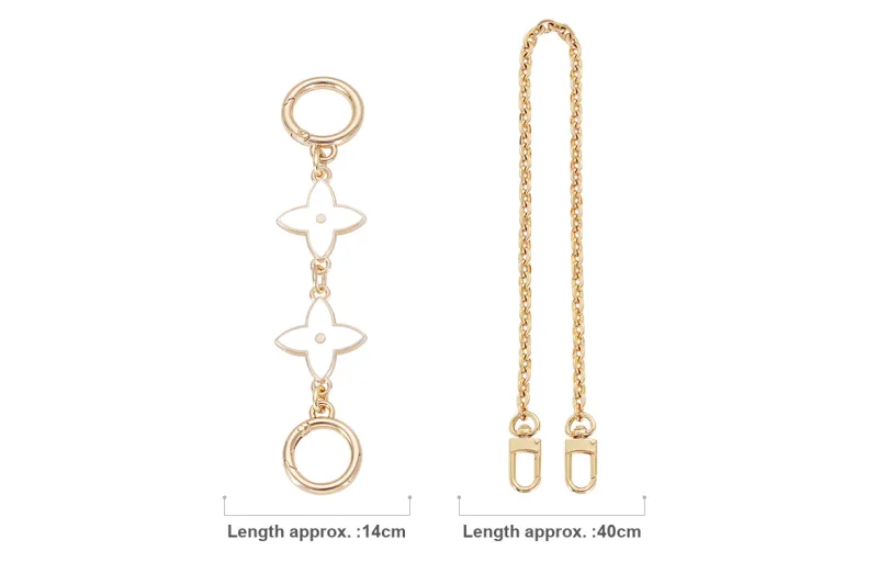 GUYI Metal Bag Accessory Bag Strap Women's Gold Tone-14
