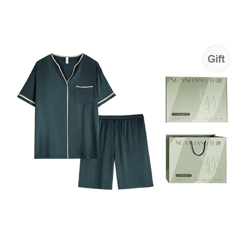 Xuan Liang Pajama Set Men's Gift Box Set-0